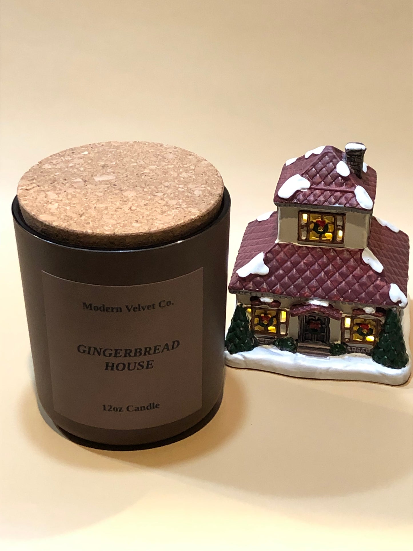 Vegan Candle - GingerBread House