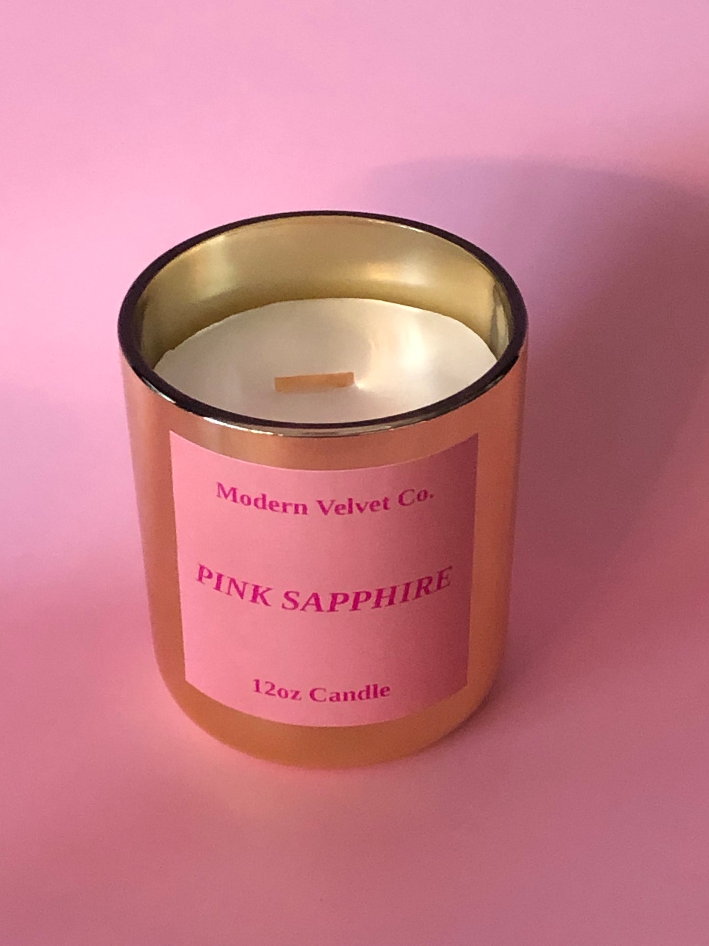 Vegan Candle-PINK SAPPHIRE