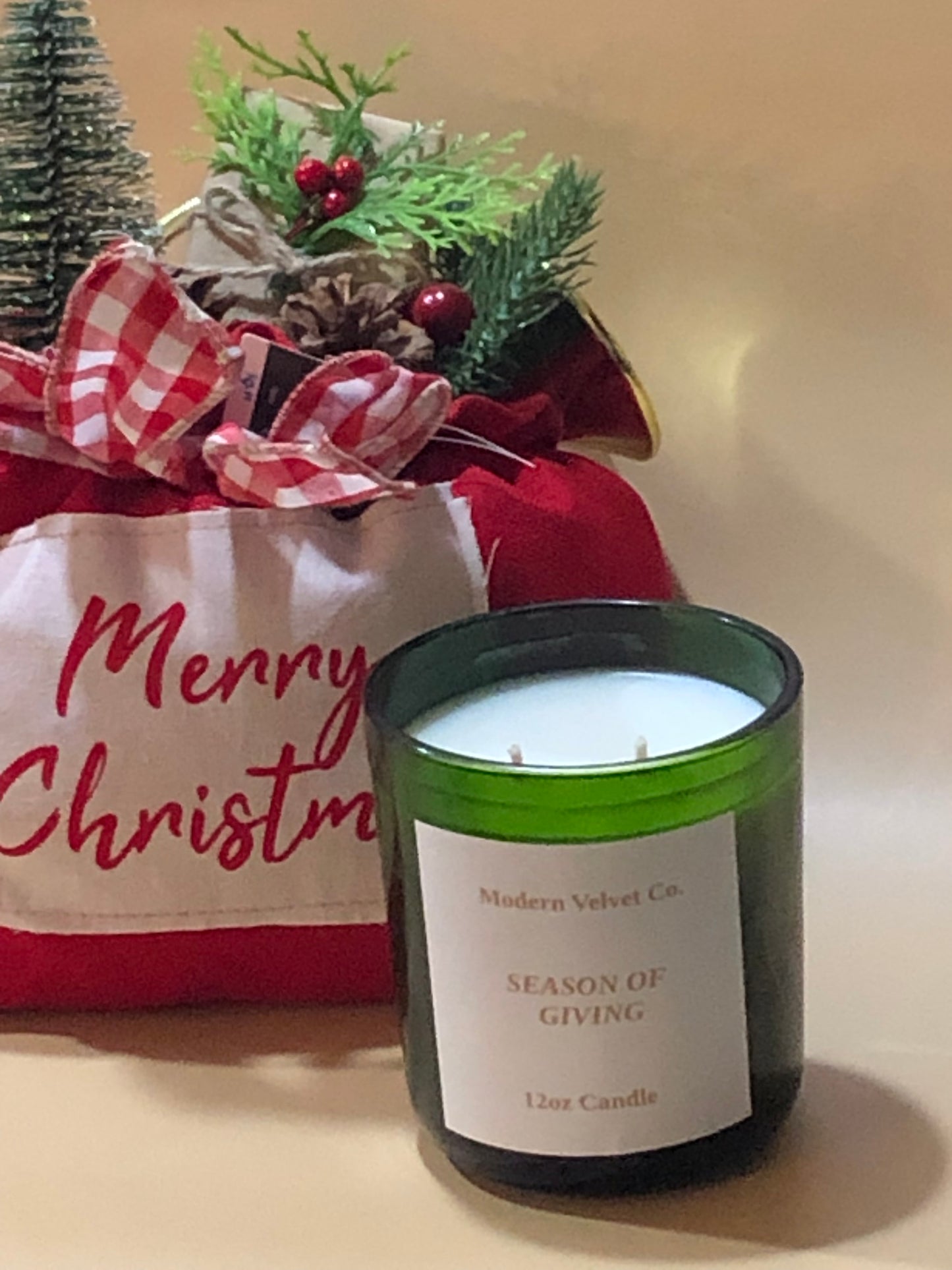 Vegan Candle- Season of Giving