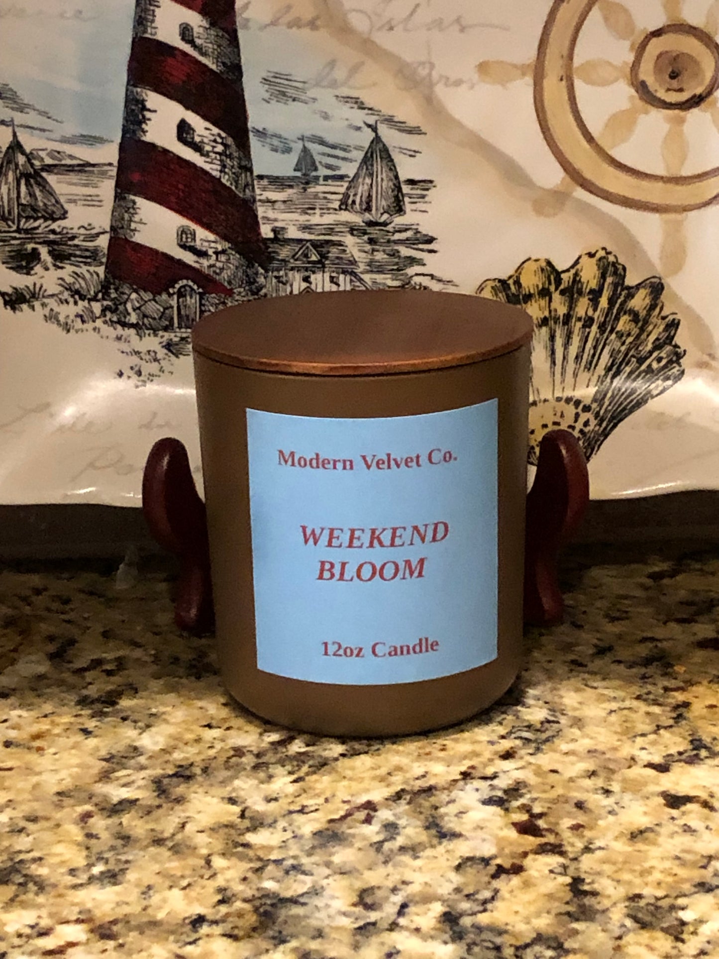 Vegan Candle - WEEKEND BLOOM